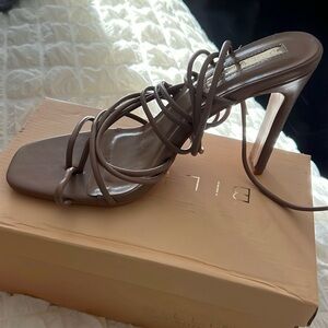 Billini wrap up heels! Worn only for 30 minutes once!